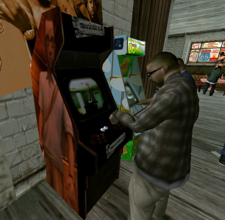 GTA San Andreas Manhunt Mod.