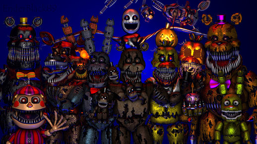 Five Nights at Freddys 4 Skin Pack [COMPLETE] with 2.0 Update