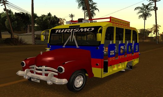 GMC 3100 Bus Escalera