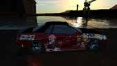 Elegy Retro Zankuro Art Itasha Paint Job