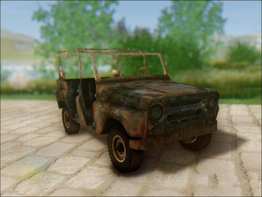 UAZ 469 Rusty