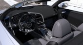 Audi R8 V10 Spyder 2014 (auto roof)