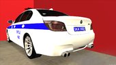 BMW M5 E60 Türk Polis Arabası