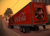 Kenworth W900 + Trailer Coca Cola Pack 