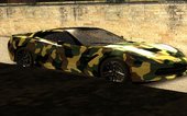 Chevrolet Corvetto C7 - Army Style