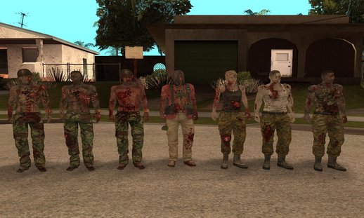 Zombie Pack 2 from Resident Evil: The Darskide Chronicles