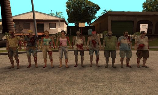 Zombie Pack 1 from Resident Evil: The Darskide Chronicles