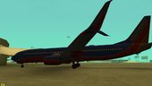 Southwest Airlines 737-800 (Canyon Blue)