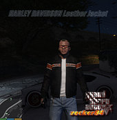 Harley Davidson Motorcycle Leather Jacket For Franklin