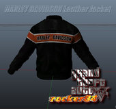 Harley Davidson Motorcycle Leather Jacket For Franklin