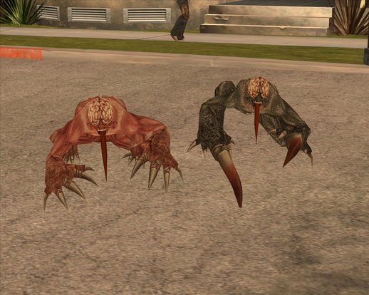 Lickers from Resident Evil: The Darkside Chronicles