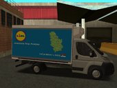 Peugeot Boxer Lidl Worker