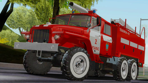 Ural 375 Firetruck