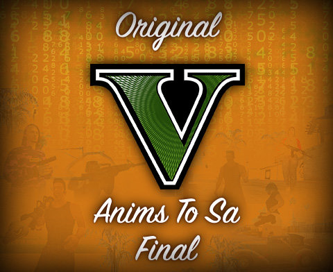 GTA San Andreas GTA V Online Original Animations to SA (Final Version) Mod  