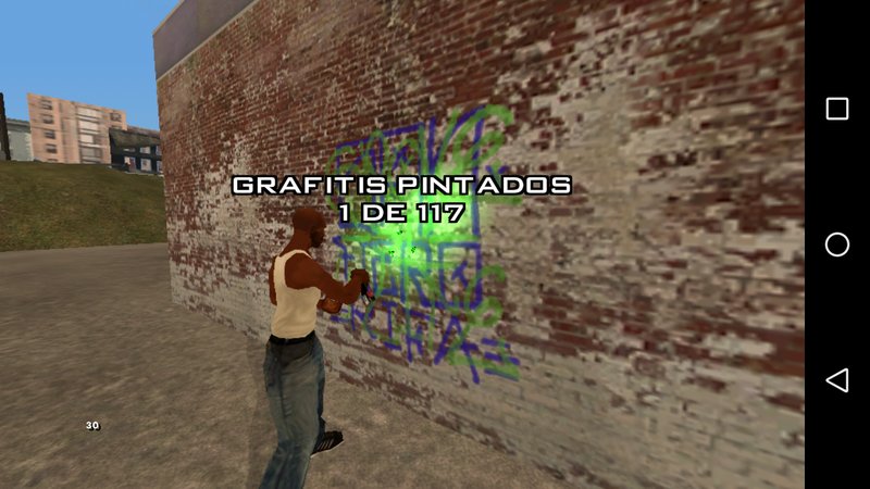 GTA San Andreas San Fierro Rifa Tags Restored For Mobile Mod