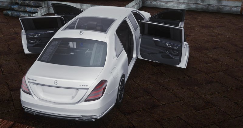 Gta San Andreas Mercedes Benz S650 Pullman Maybach 2019 Mod