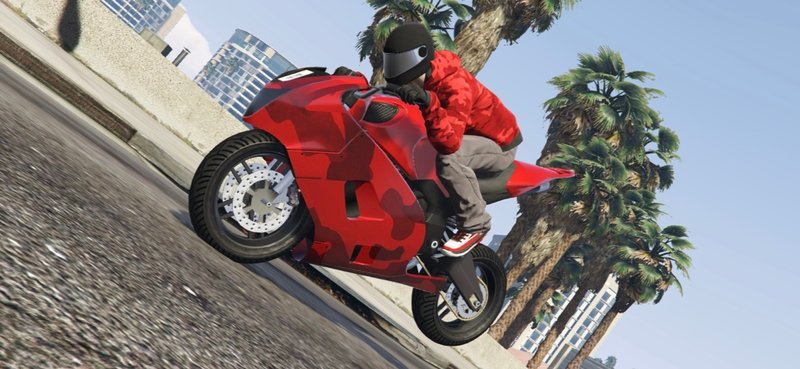 GTA 5 2008 Suzuki Hayabusa 1300 Stunt Bike Replica [Add-On] | FiveM ...