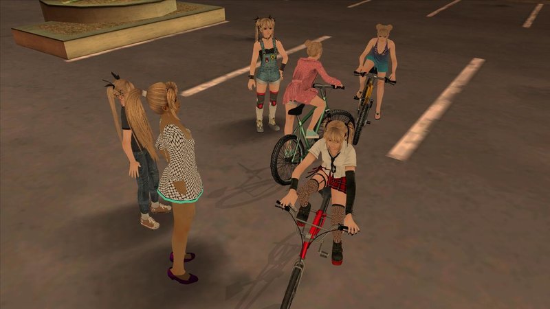 GTA San Andreas CJ's New Girlfriends V6 Mod - GTAinside.com