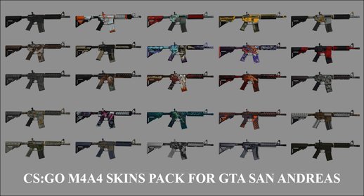 CS:GO M4A4 Skins Pack