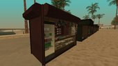 Enterable GTA IV Beach Vends To Sa (Collision Fix by Eny 437)