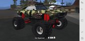 Pontiac Firebird Camo Shark 1968 Monster Truck for Mobile