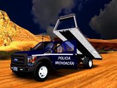Grua Policia Michoacan