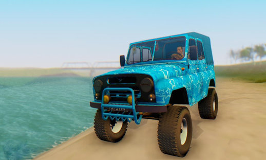 UAZ 469 BLUE STAR