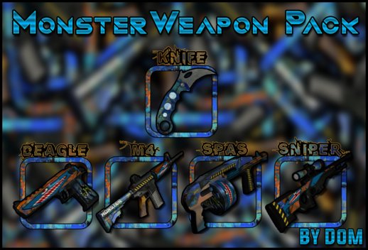  Monster Weapon Pack