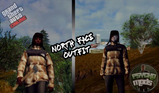 Skin Random #136 (Outfit North Face)