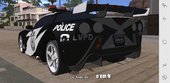 Chevrolet Corvette C6 Federal Police for Mobile