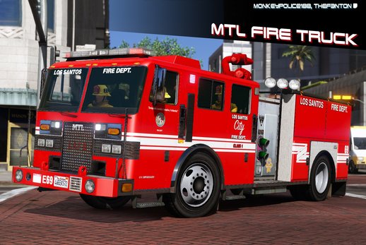 MTL Fire Truck (Improved model) [Add-On | Liveries | Template]