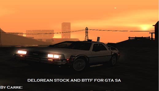 Delorean Stock And Bttf