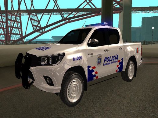 Toyota Hilux Policia de Santiago del Estero