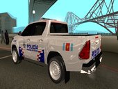 Toyota Hilux Policia de Santiago del Estero