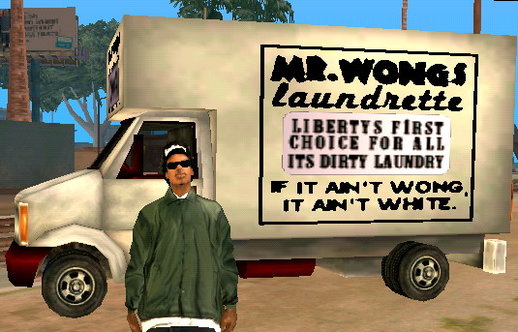 Mr. Wong's Laundry Truck (GTA III)