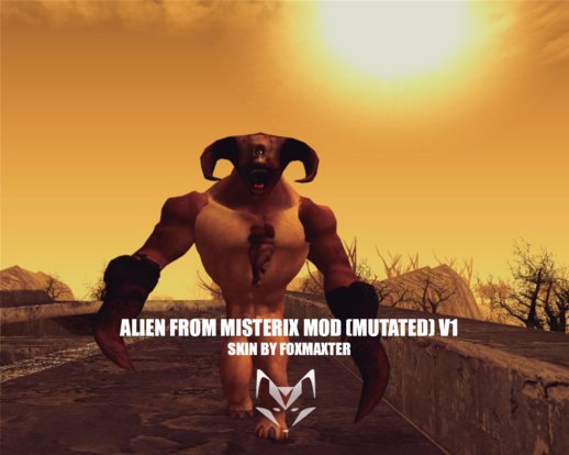 Mutated Alien From Misterix Mod V1