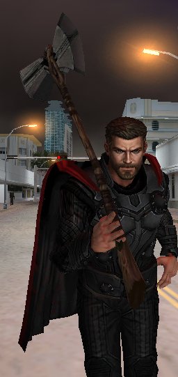 Thor Infinity War Version + Stormbreaker-Katana