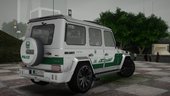 Mercedes - Benz G700 Brabus Widestar Dubai Police