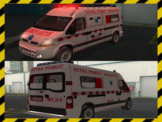Hitna Pomoc Ambulance Sarajevo Bosnia And Herzegovin