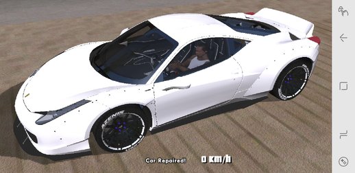 GTA SA Mobile Ferrari 458