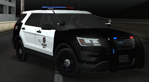 2017 Ford Police Interceptor Utility LAPD