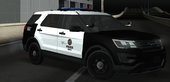 2017 Ford Police Interceptor Utility LAPD