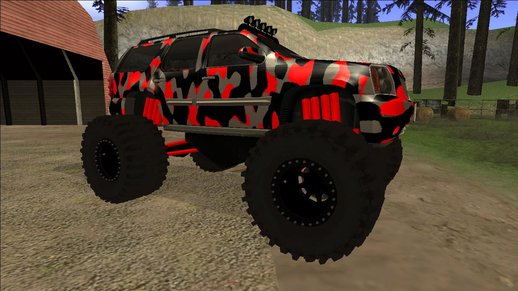 2008 GMC Yukon Monster Truck Camo