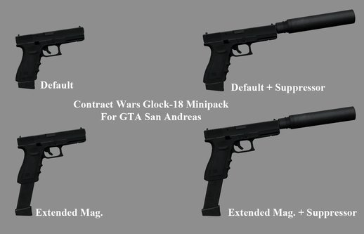 Contract Wars Glock-18C Minipack