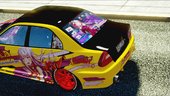 1999 Mitsubishi Lancer Evolution VI GSR With BanG Dream! Itasha