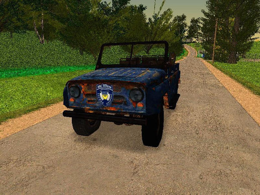 Police UAZ From S.T.A.L.K.E.R