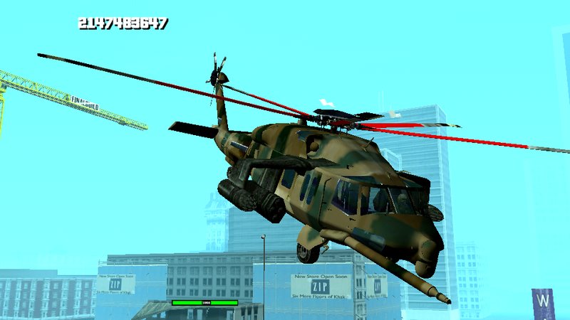 GTA San Andreas - como pegar (e salvar) helicóptero Raindance no