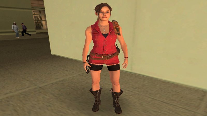 Download Claire Redfield from Resident Evil 2 Remake for GTA 5