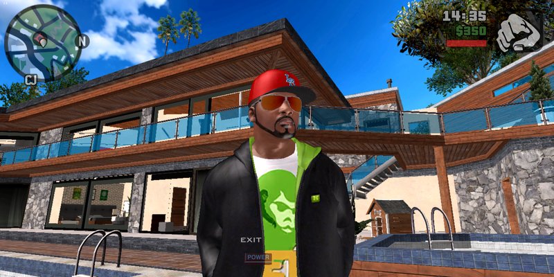 Gta San Andreas Gta V Franklin House For Android Mod - Gtainside.Com