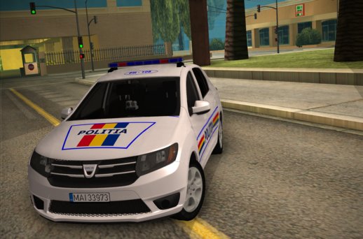 2016 Dacia Logan 2 - Politia Romana